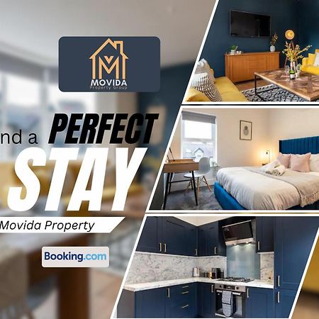 Central Elegant Three Bed Duplex By Movida Property Group Short Lets & Serviced Accommodation Harrogate Kültér fotó