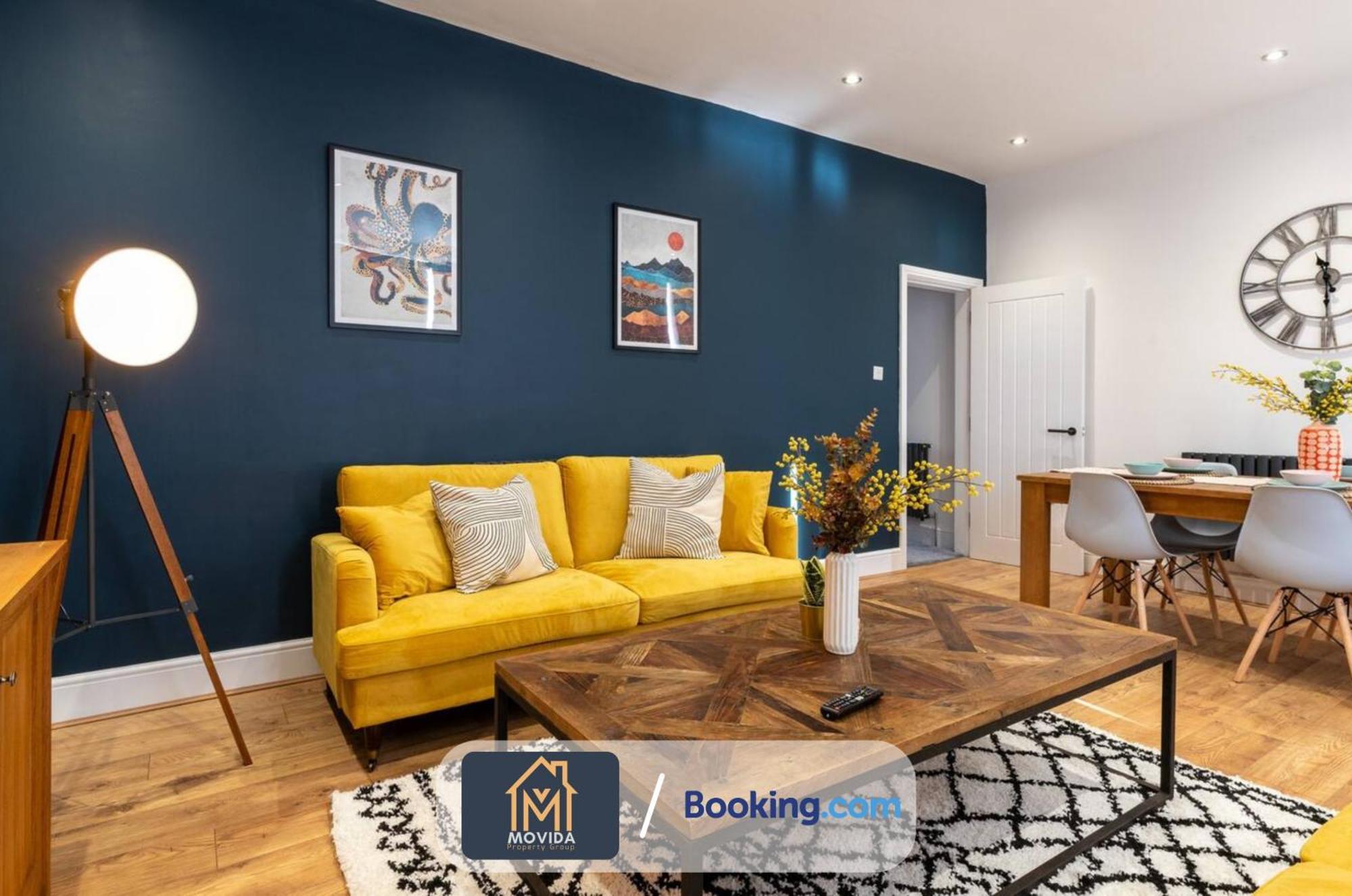Central Elegant Three Bed Duplex By Movida Property Group Short Lets & Serviced Accommodation Harrogate Kültér fotó