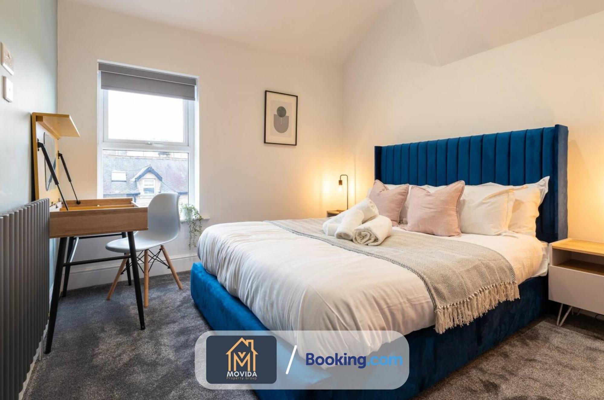 Central Elegant Three Bed Duplex By Movida Property Group Short Lets & Serviced Accommodation Harrogate Kültér fotó