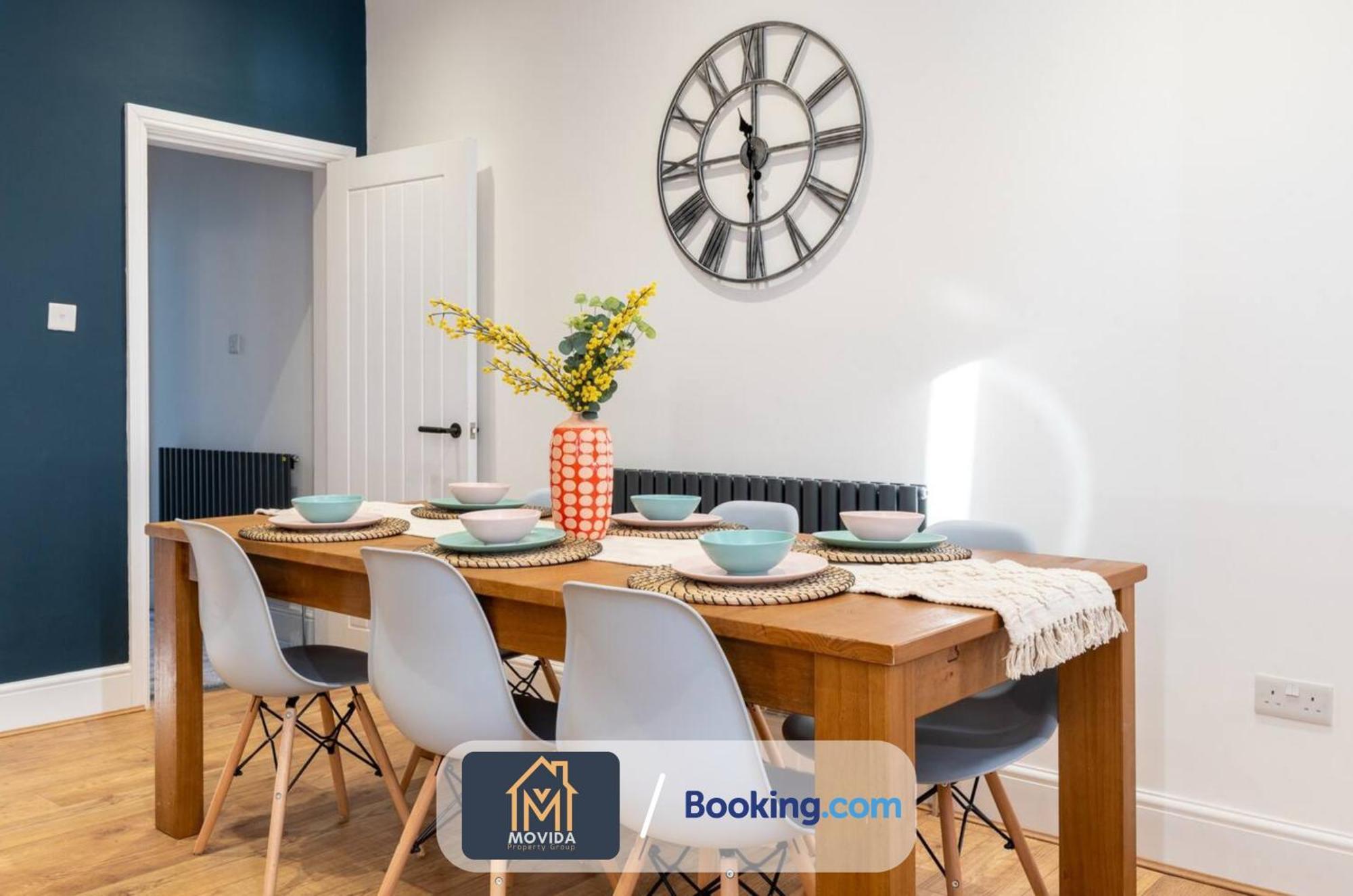 Central Elegant Three Bed Duplex By Movida Property Group Short Lets & Serviced Accommodation Harrogate Kültér fotó