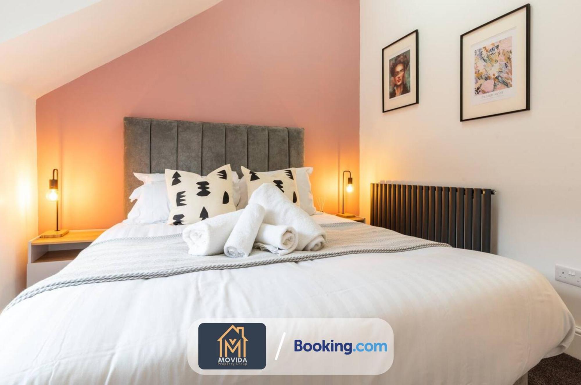 Central Elegant Three Bed Duplex By Movida Property Group Short Lets & Serviced Accommodation Harrogate Kültér fotó